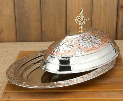 Bakır  Vip  Kayık Sahan - 30 cm 