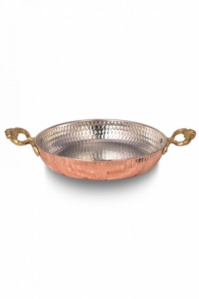 Bakır Tava - No 3 ( 18 Cm) - 2