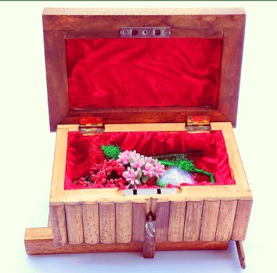 Carved Chest - Magic Box No - 4 