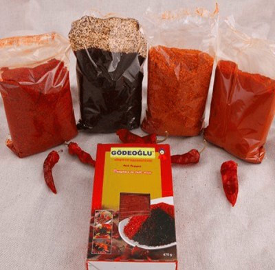Kahramanmaraş Biberi Marbi Çeşitleri 450 Gr.'lık Paketler 
