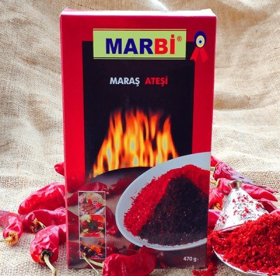 Kahramanmaraş Kırmızı Çok Acı Pul Biber (470 gr) 