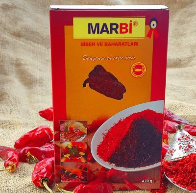 Kahramanmaraş Kırmızı Pul Biber (450 gr) -Marbi-Halis 