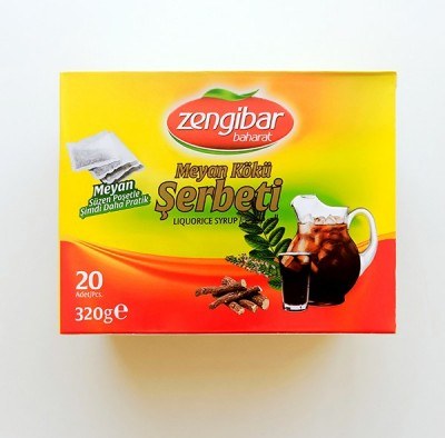 Licorice Sherbet - 320 Gr (20 Packs) 