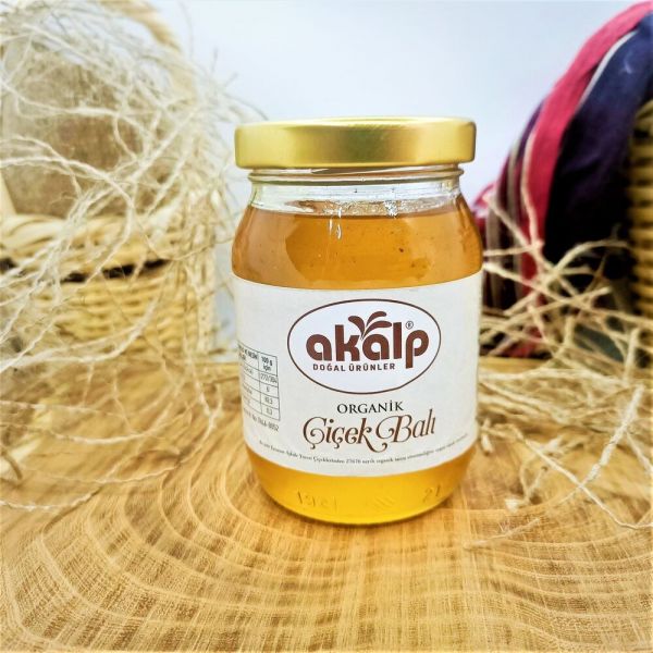 Organik Süzme Bal - 560 Gr - 1