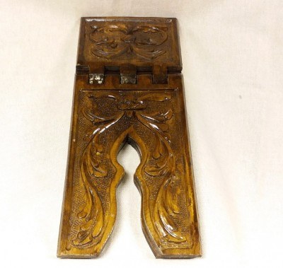 Carved Pew 