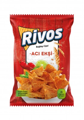 Rivos Buğday Cipsi (Acı Ekşi) 