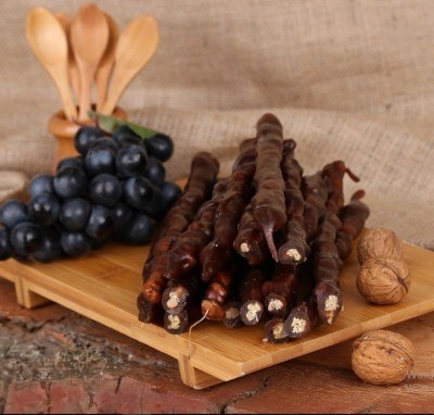 Saf Cevizli Pekmez Sucuğu - (500 Gr.) 