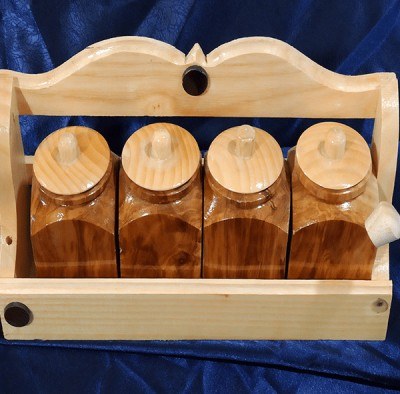 Wooden Spice Rack 