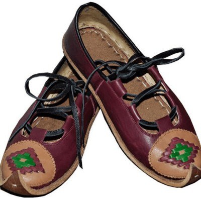 Yemeni-Knitted Lace-Up 
